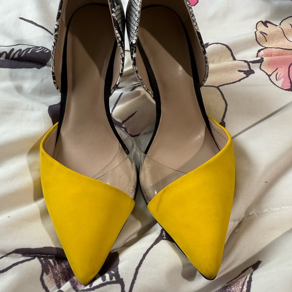 Mix No. 6 Yellow and Black Heels
